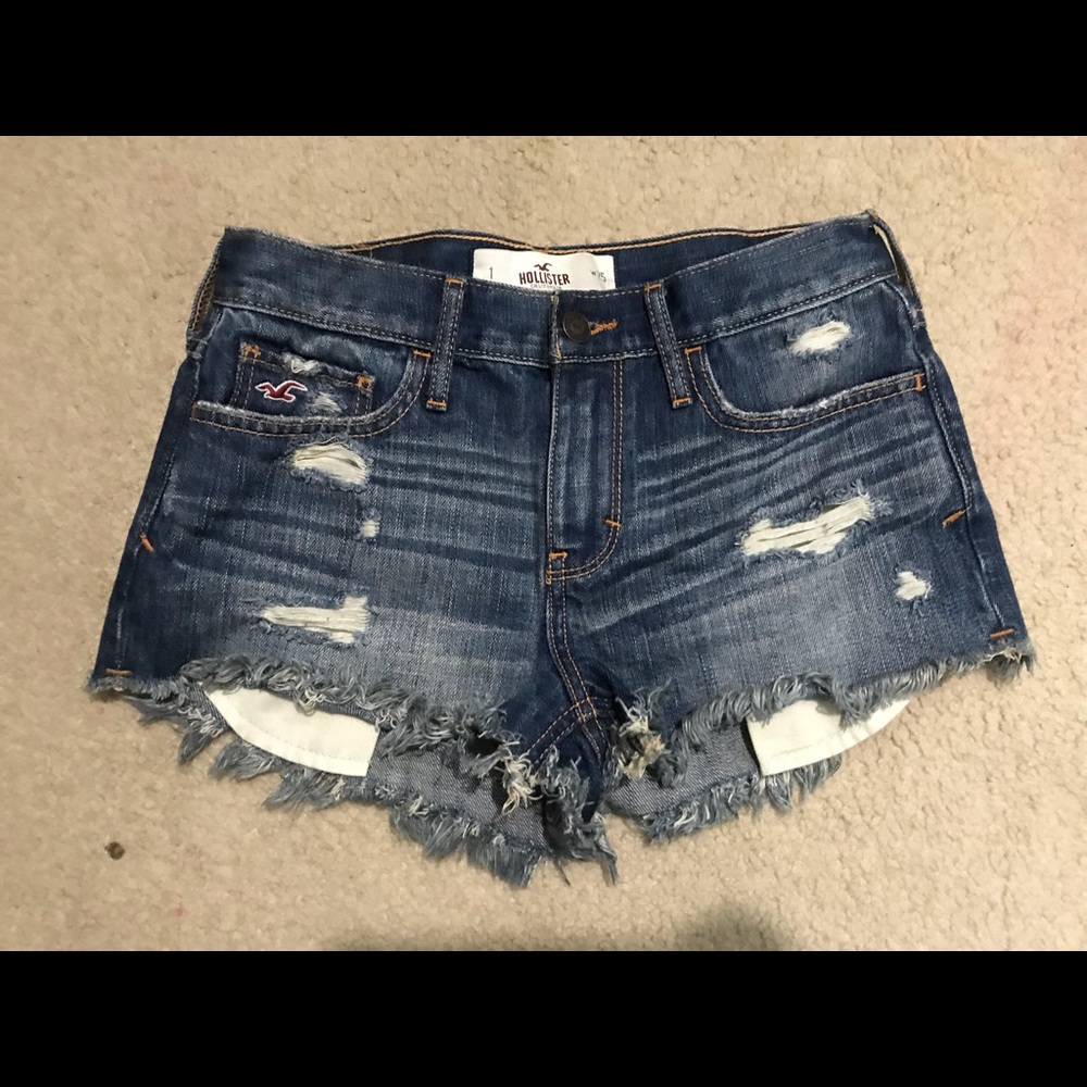 HIGH WAIST JEAN SHORT